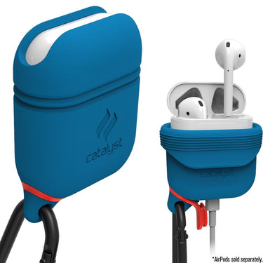 catalyst waterproof case for airpods blue/orange
